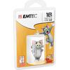 Flash Drive EMTEC USB 2.0 16GB Tom ECMMD16GHB102 - Τεχνολογία και gadgets για το σπίτι, το γραφείο και την επιχείρηση από το από το oikonomou-shop.